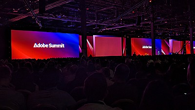 The Adobe Summit stage